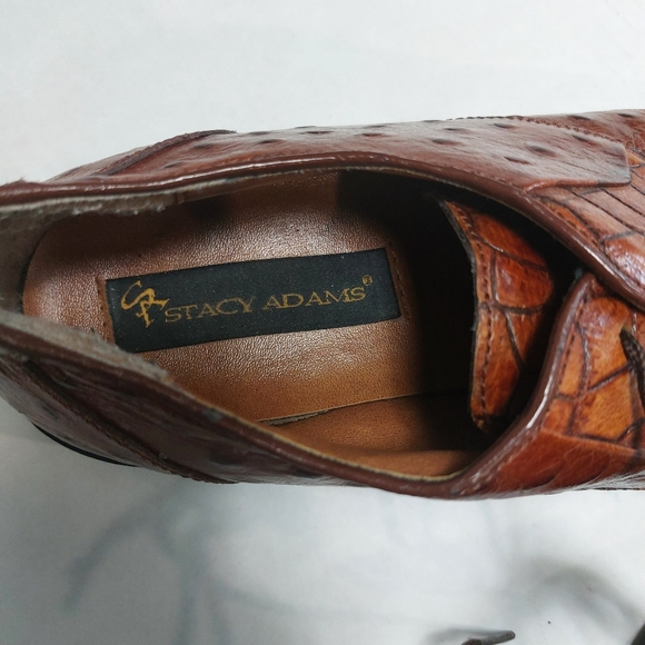 Stacy Adam Men's Leather Dress Shoes Size 10.5M - Picture 5 of 16